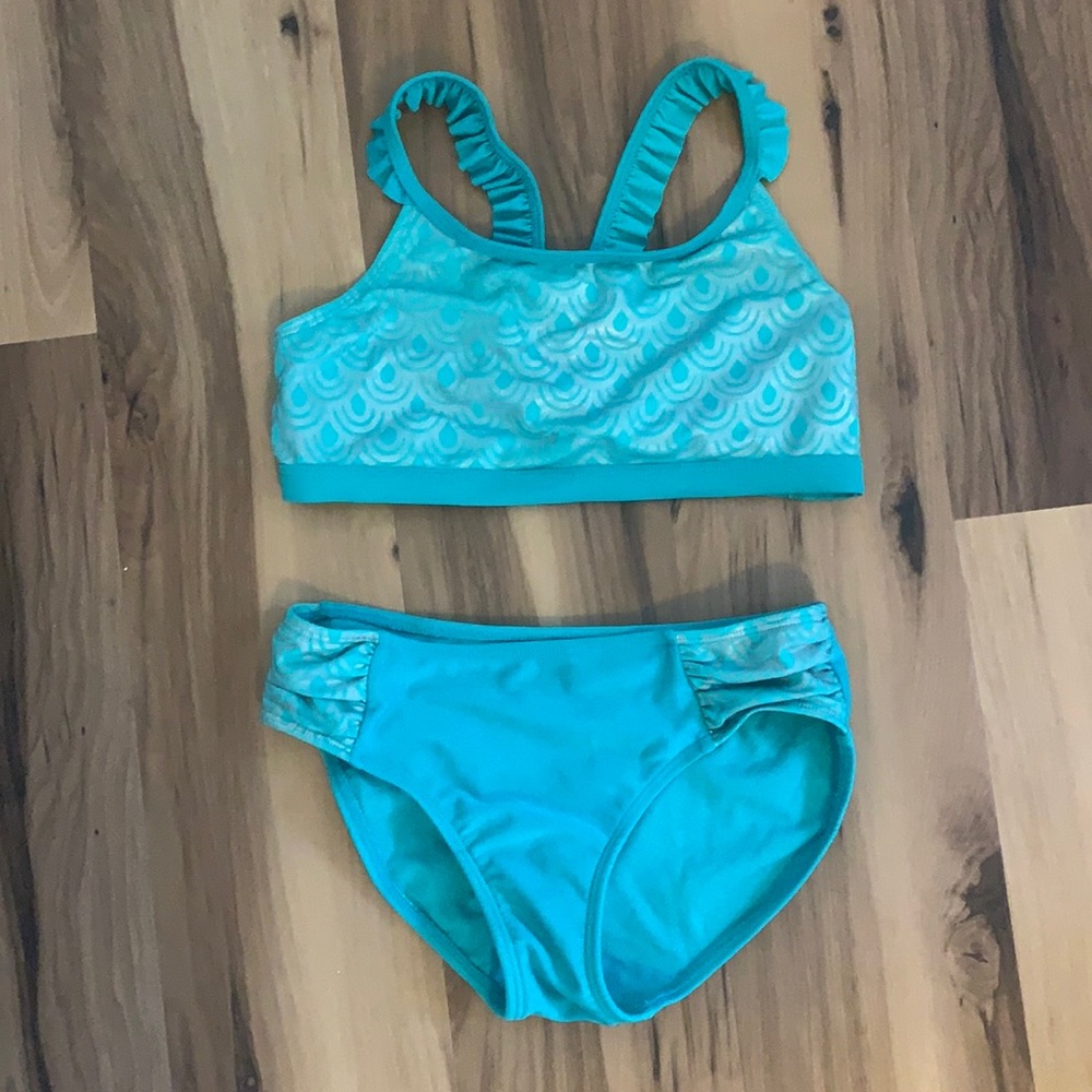 Mermaid Swimsuit with Skirt - Picture 1 of 7